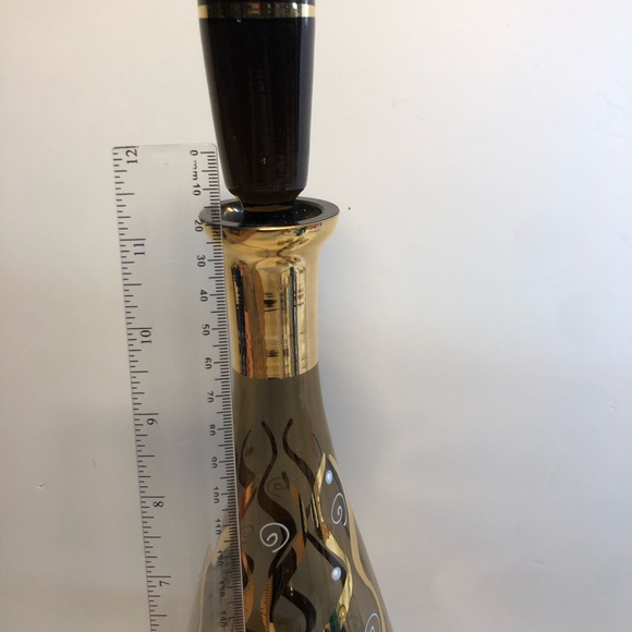 Vintage Mind Century Bohemian Decanter With 6 Glasses - Picture 4 of 10